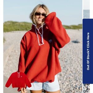 BRAND NEW PARKE American flag boat fleece (limited edition)